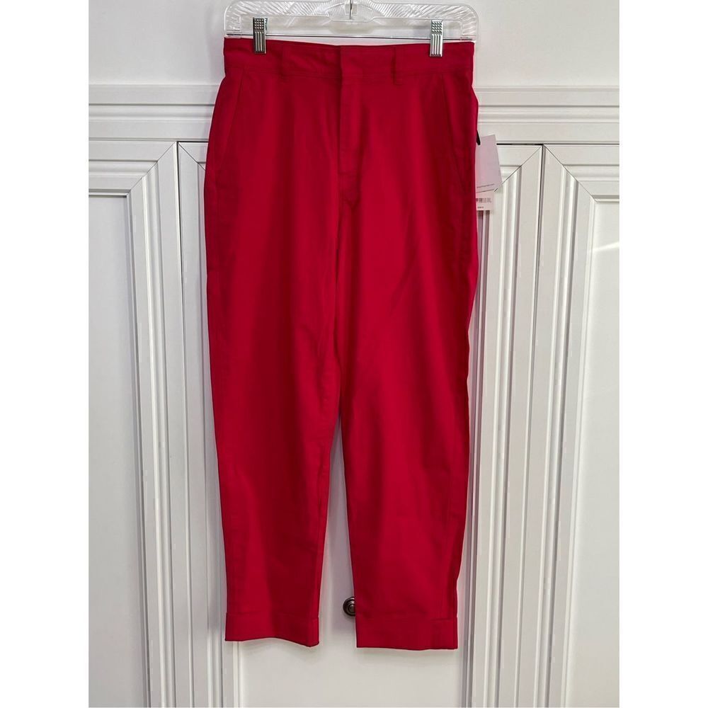 The Script Red Matilde Pants Size 0 NWT - Picture 2 of 8